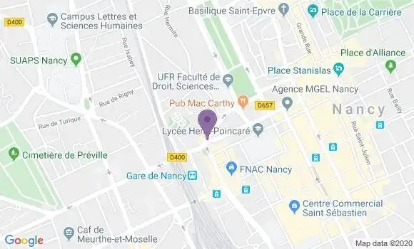 Localisation Mtre Schaf Codognet Annie