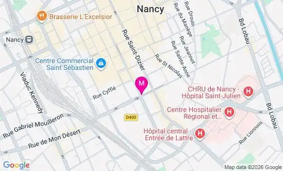 Localisation Mtre Sgro Christophe