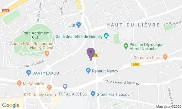 Localisation Mtre Stoffel Nicolas