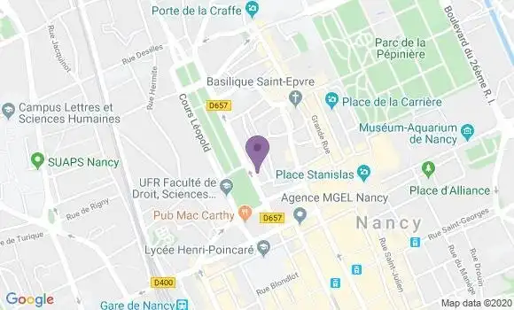 Localisation Mtre Tadic Christine
