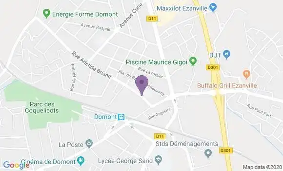 Localisation Mtre Henault Sylvie