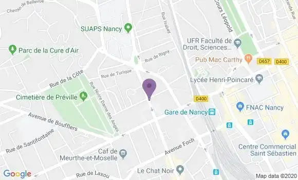 Localisation Mtre Toulemonde Luc