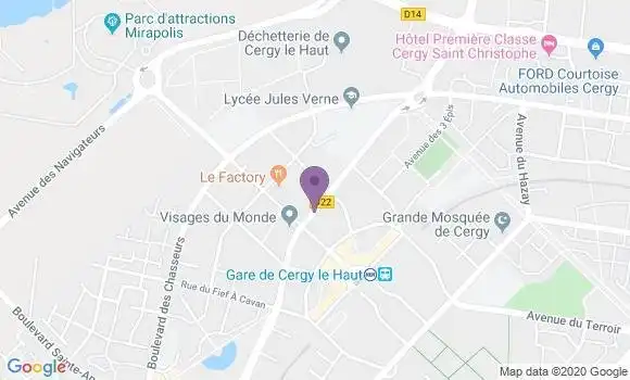 Localisation Mtre Ivaldi Laurent