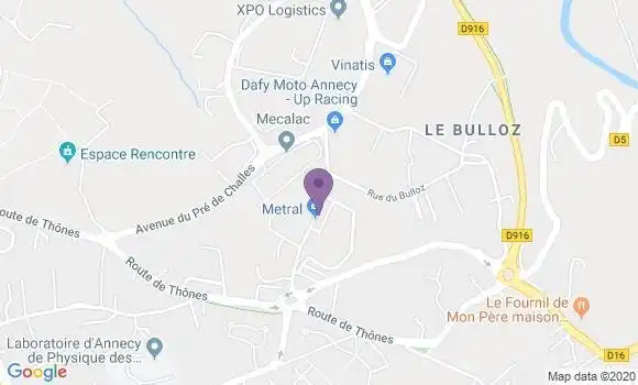 Localisation Mtre Talon Marion
