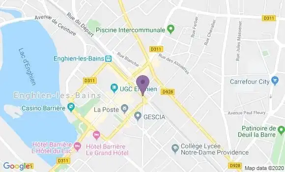 Localisation Mtre Joly Bettina
