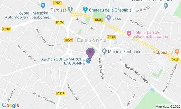 Localisation Mtre Kerny Caroline