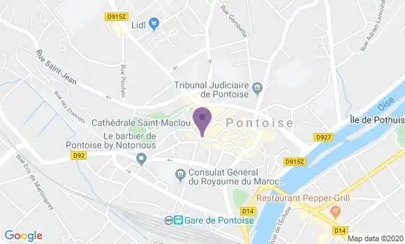 Localisation Mtre Lachenaud Ariane