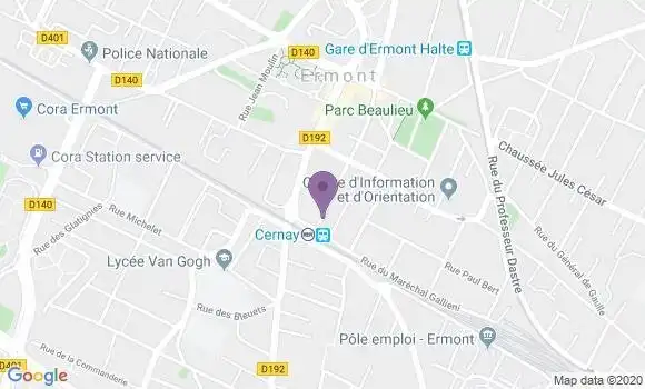 Localisation Mtre Larcule Fabienne