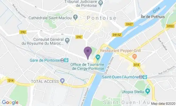 Localisation Mtre Lecourt Vincent