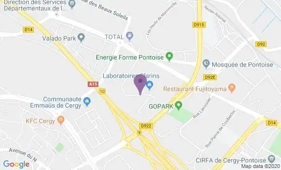 Localisation Mtre Leoue Sidonie
