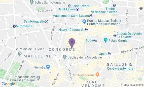 Localisation Mtre Amsallem François