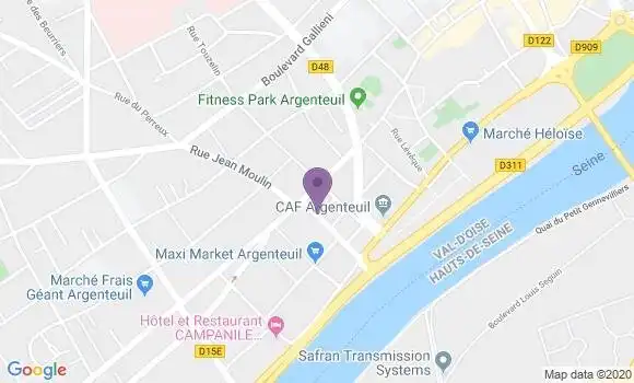 Localisation Mtre Locoh Elisabeth