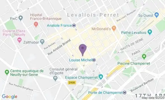Localisation Mtre Archer Fabienne