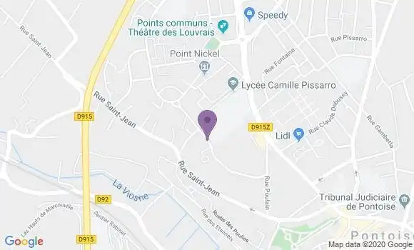 Localisation Mtre Maurel Yves