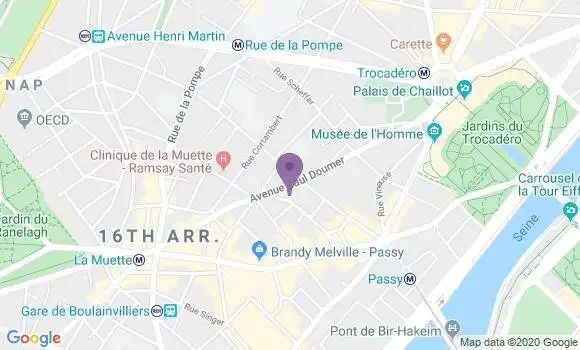 Localisation Mtre Menard Valérie