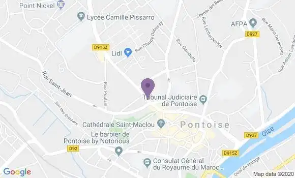 Localisation Mtre Minvielle Isabelle