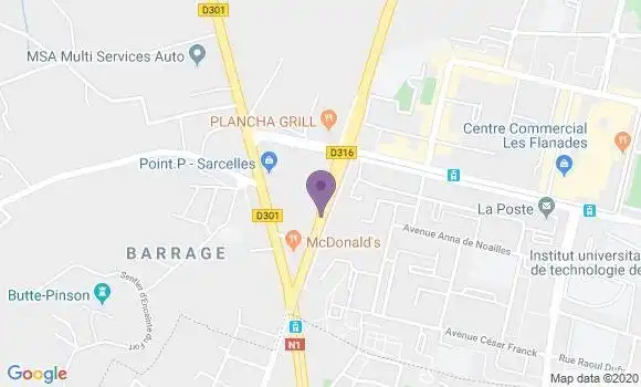 Localisation Mtre Moyne Philippe