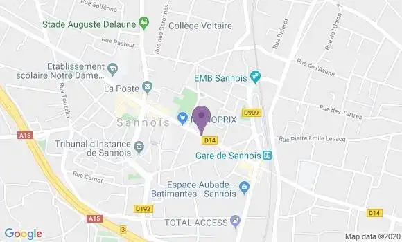Localisation Mtre Offroy Bruno