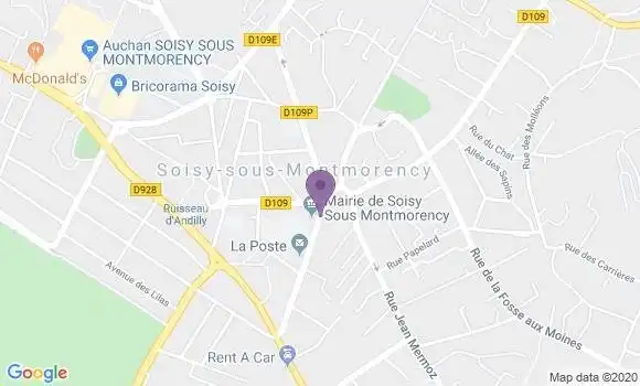 Localisation Mtre Oziel Martine