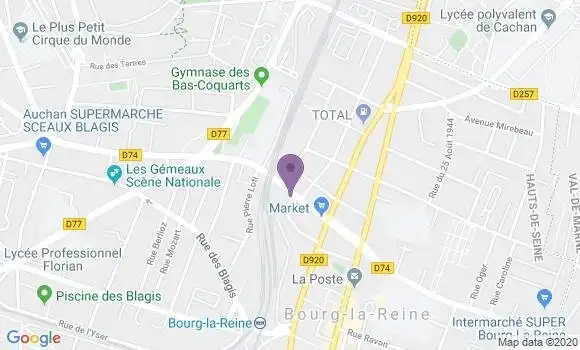 Localisation Mtre Barbry Paindestre Sophie