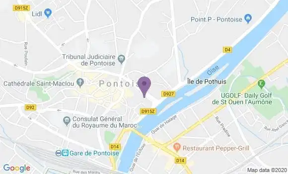 Localisation Mtre Sourou Christian