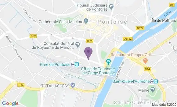 Localisation Mtre Sylvain Philippe