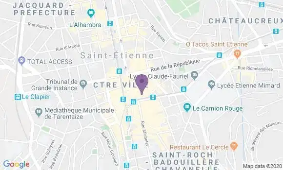 Localisation Mtre Berger Pierre