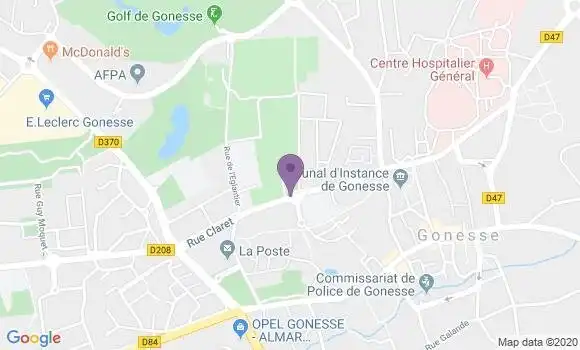 Localisation Mtre Villemot Margerie Geneviève