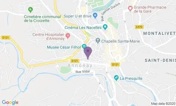 Localisation Mtre Chambon Dominique