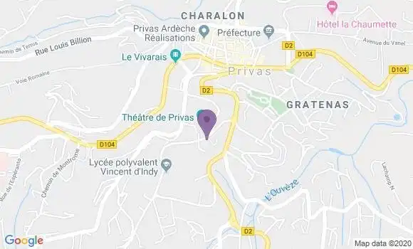 Localisation Mtre Gravier Claude