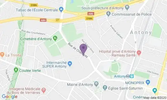 Localisation Mtre Boitard Eric