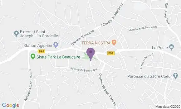 Localisation Mtre Reboul Isabelle