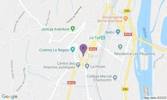 Localisation Mtre Vulliet Mireille