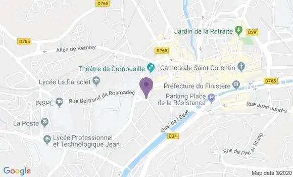 Localisation Mtre Costiou Erwann