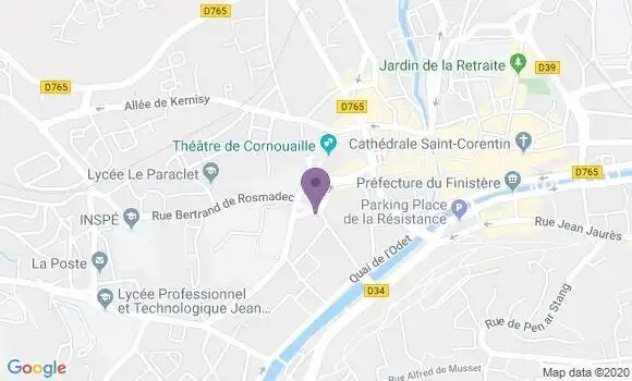 Localisation Mtre Miossec Marie Thérèse