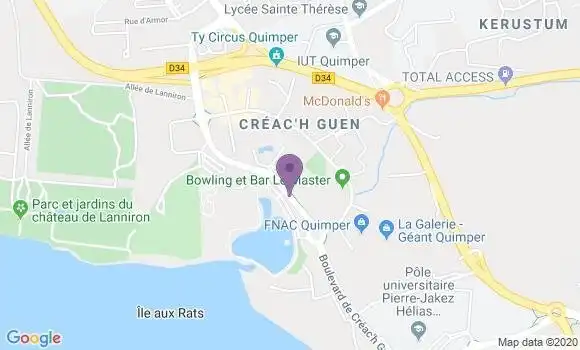 Localisation Mtre Ouvrans Sophie