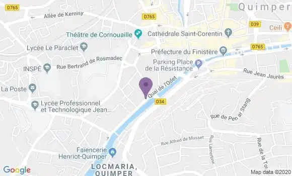 Localisation Mtre Paublan Danaé
