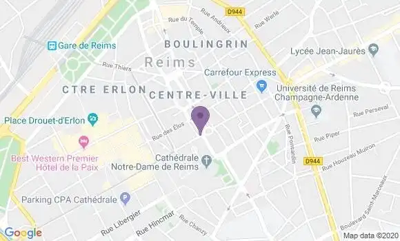Localisation Mtre Biausque Carine