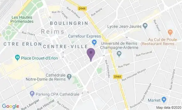 Localisation Mtre Bisson Sophie