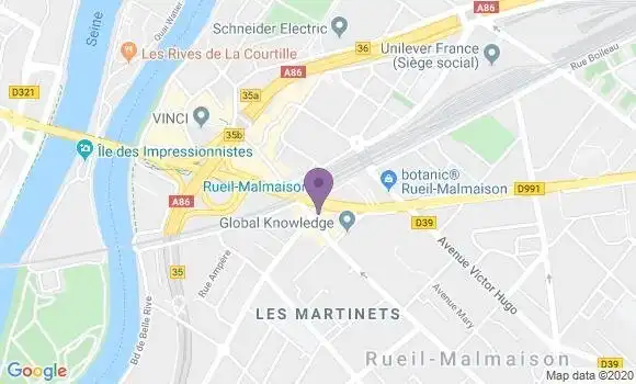 Localisation Mtre Charbonnier Isabelle