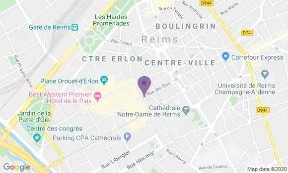 Localisation Mtre Brun Philippe