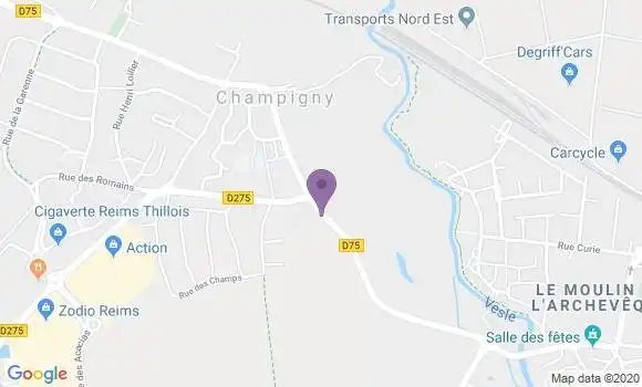 Localisation Mtre Chalot Olivier