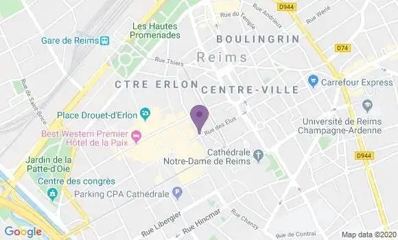 Localisation Mtre Couchou Meillot Delphine