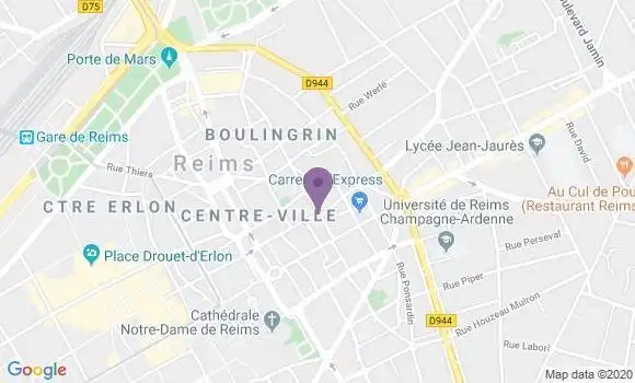 Localisation Mtre Creusat Stanislas