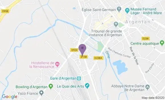 Localisation Mtre Legot Mélanie