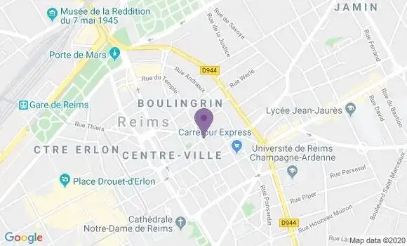 Localisation Mtre Drouot François