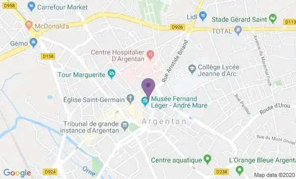 Localisation Mtre Letourneux Ingrid