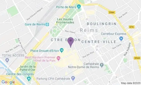 Localisation Mtre Guerard Damien