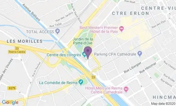 Localisation Mtre Guillaneux Edith