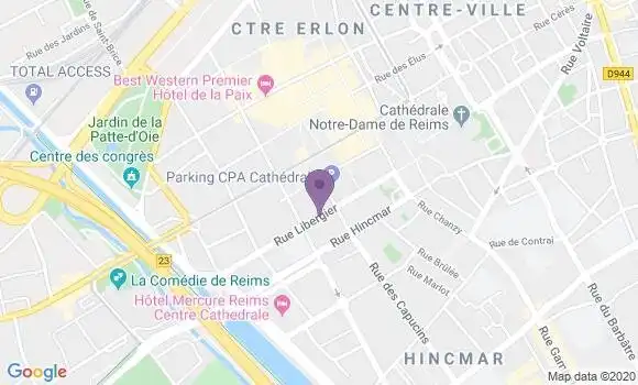 Localisation Mtre Harant Sandy